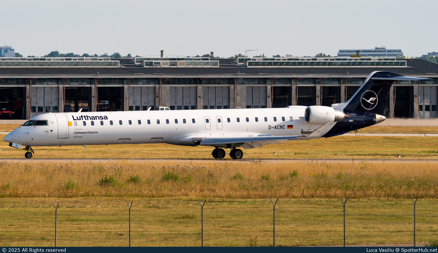 Photo of D-ACNC - Bombardier CRJ-900LR operated by Lufthansa CityLine