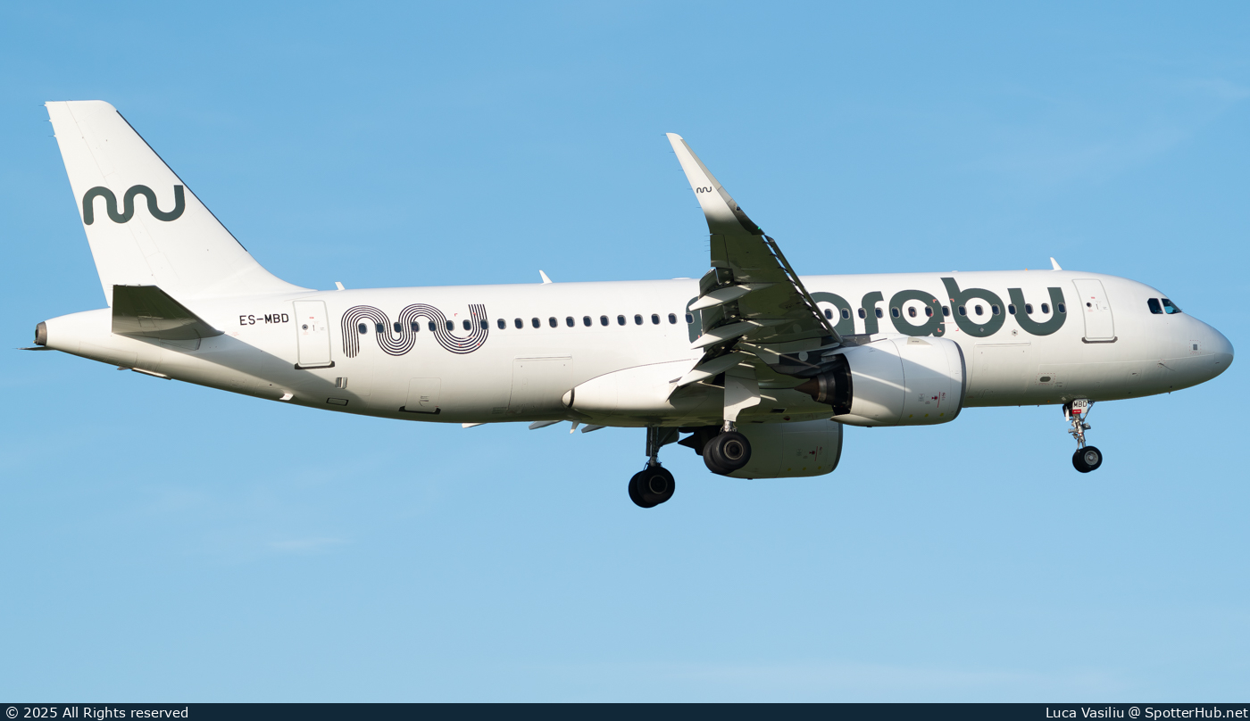 Photo of ES-MBD - Airbus A320-271N operated by Marabu Airlines