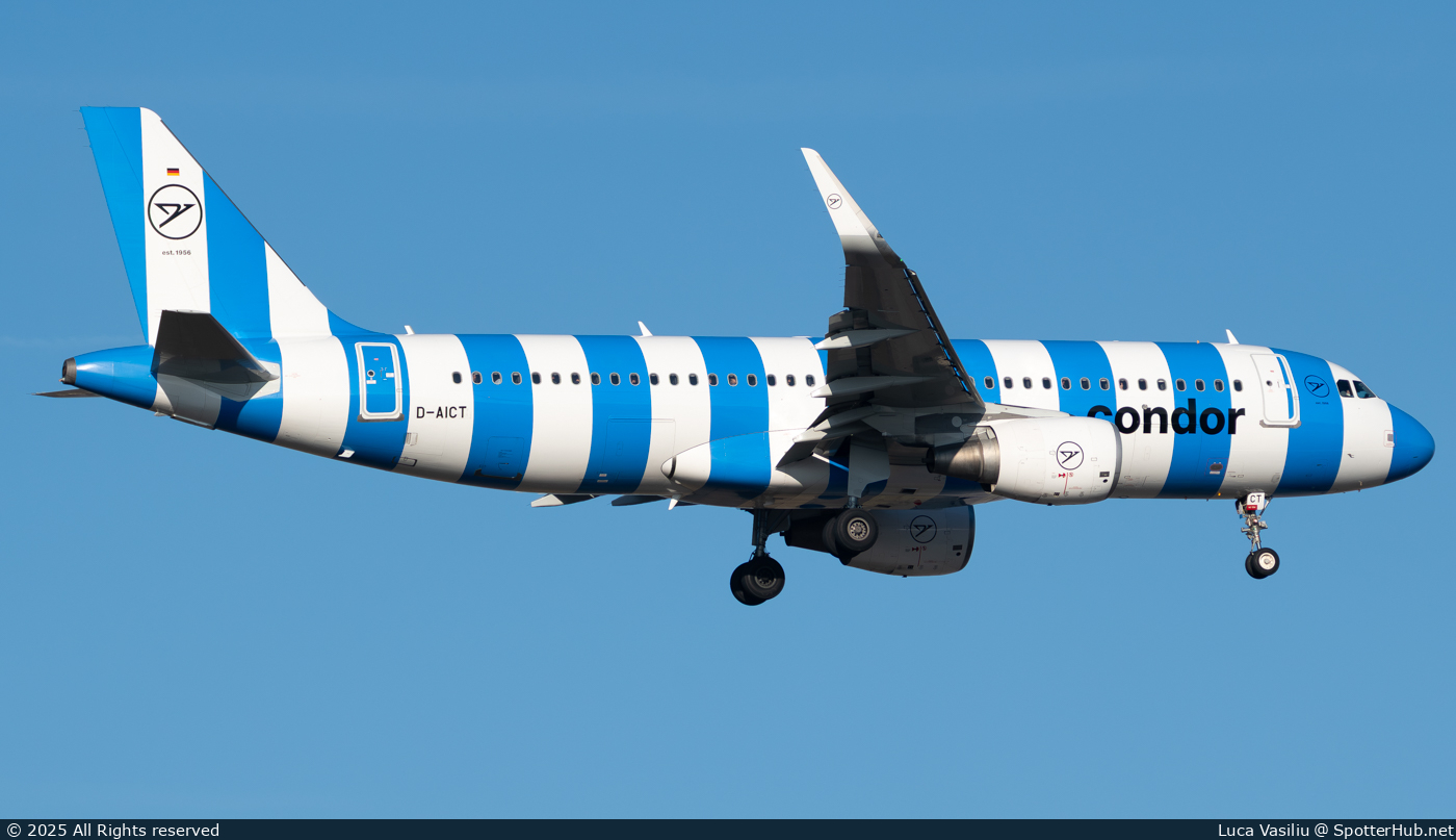 Photo of D-AICT - Airbus A320-214 operated by Condor