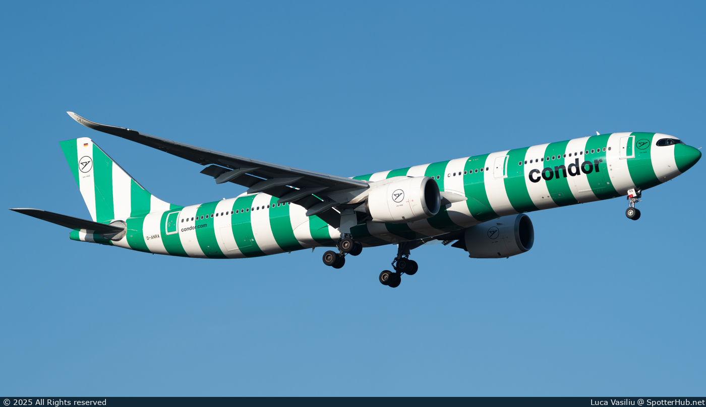 Photo of D-ANRA - Airbus A330-941 operated by Condor