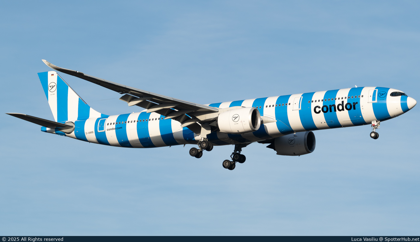 Photo of D-ANRB - Airbus A330-941 operated by Condor
