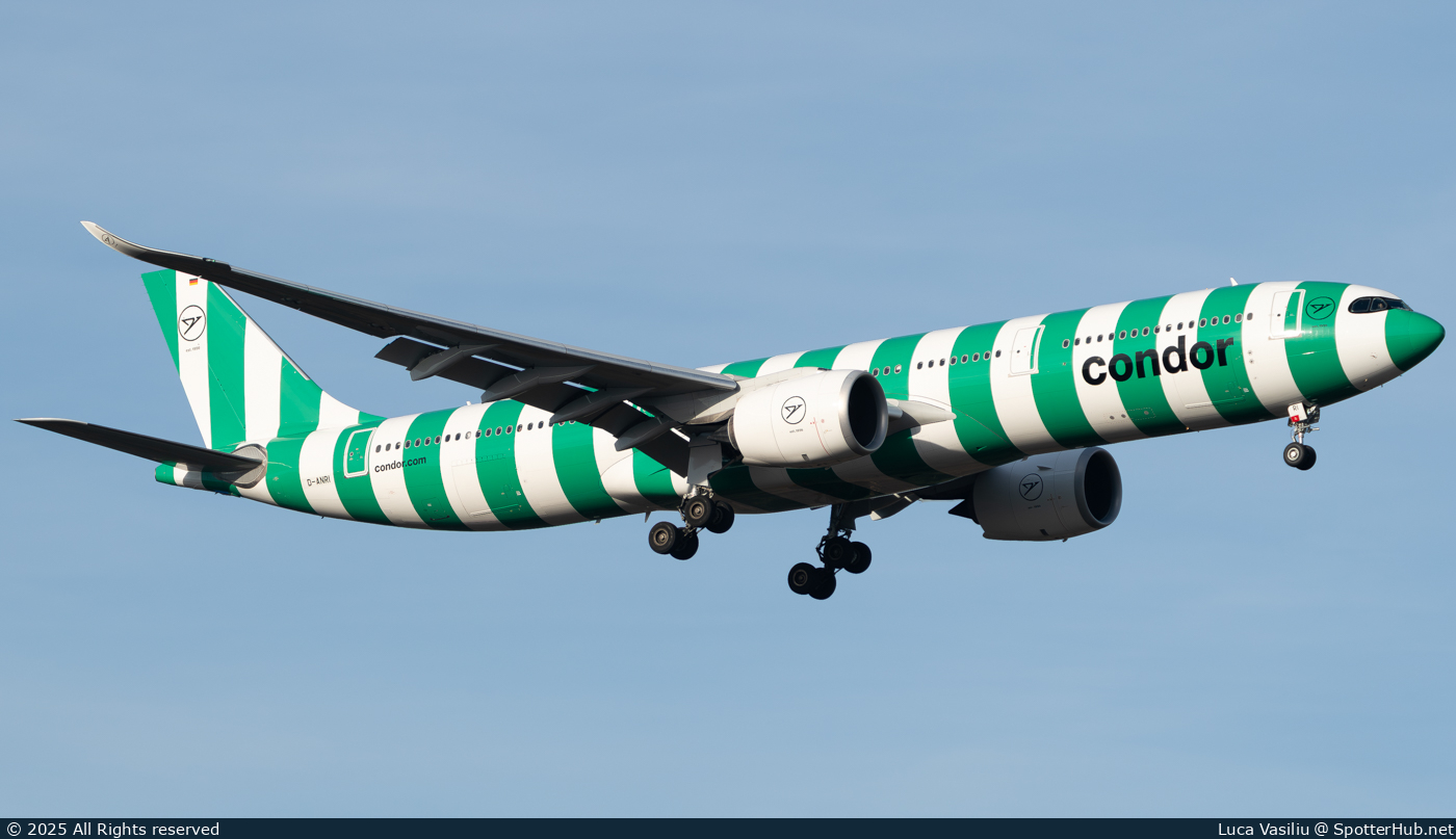 Photo of D-ANRI - Airbus A330-941 operated by Condor
