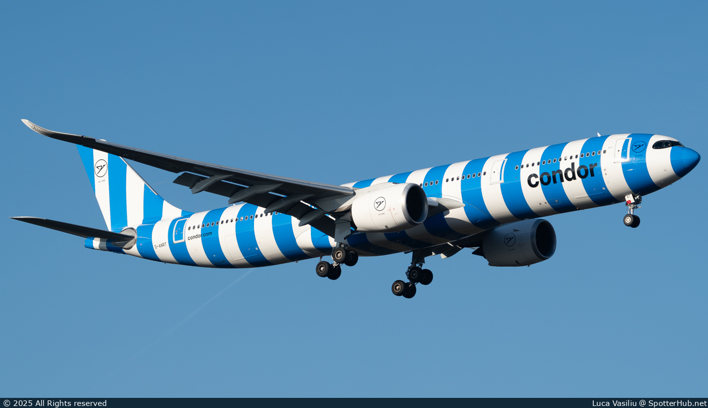 Photo of D-ANRT - Airbus A330-941 operated by Condor