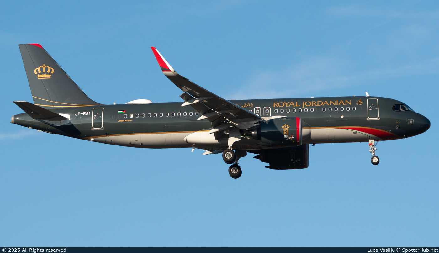 Photo of JY-RAI - Airbus A320-271N operated by Royal Jordanian Airlines