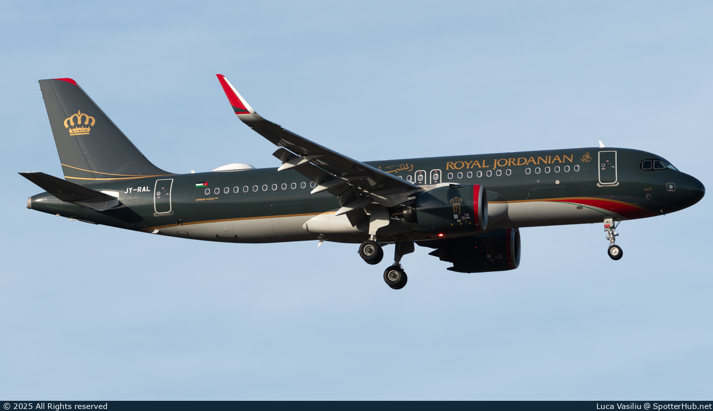 Photo of JY-RAL - Airbus A320-271N operated by Royal Jordanian Airlines