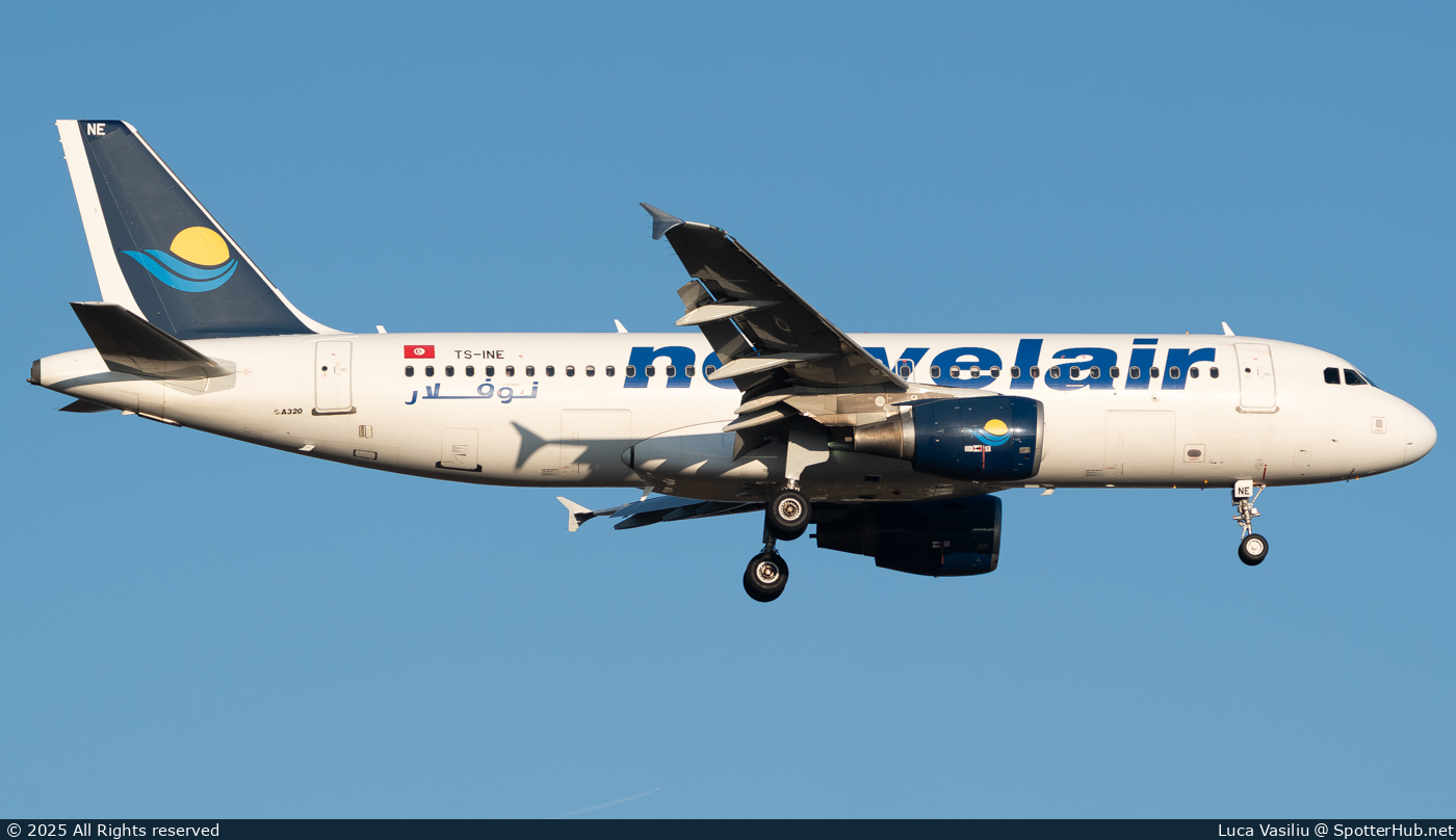 Photo of TS-INE - Airbus A320-214 operated by Nouvelair