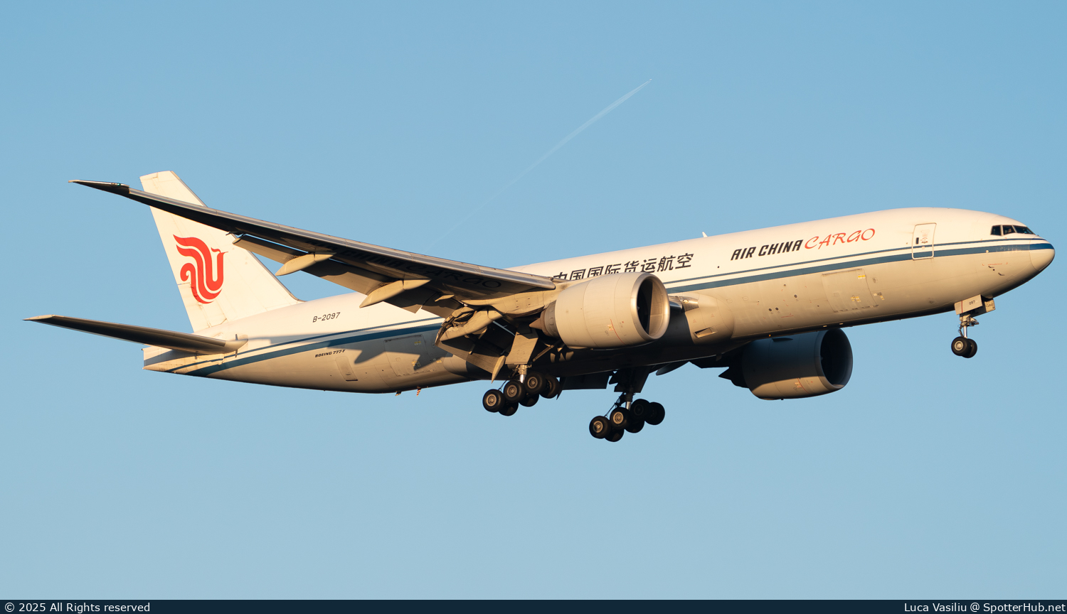 Photo of B-2097 - Boeing 777-FFT operated by Air China Cargo