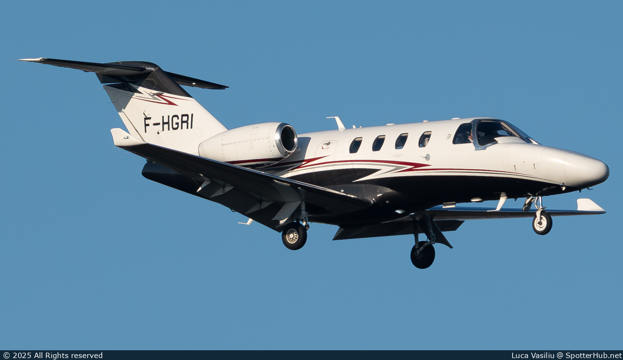 Photo of F-HGRI - Cessna 525 Citation M2 operated by Valljet