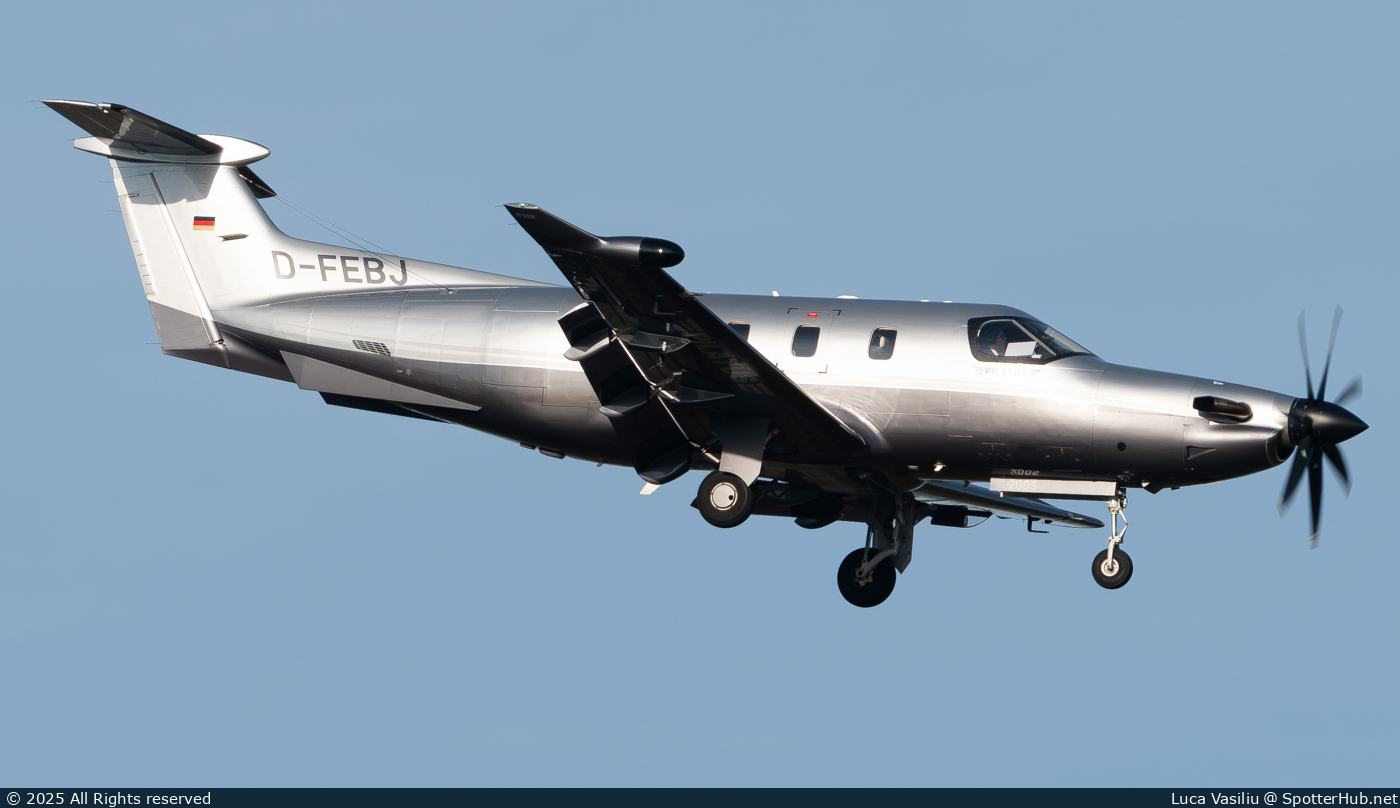 Photo of D-FEBJ - Pilatus PC-12 NGX operated by Jetlife Aviation