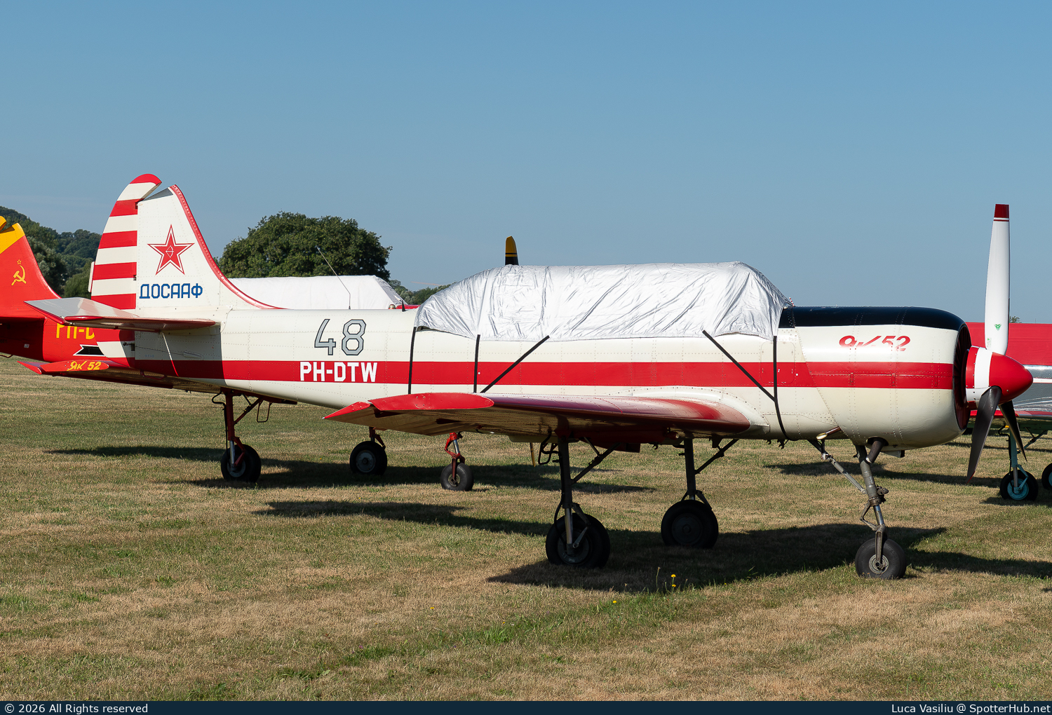 Photo of PH-DTW - Yakovlev Yak-52 operated by Dutch Thunder Yaks