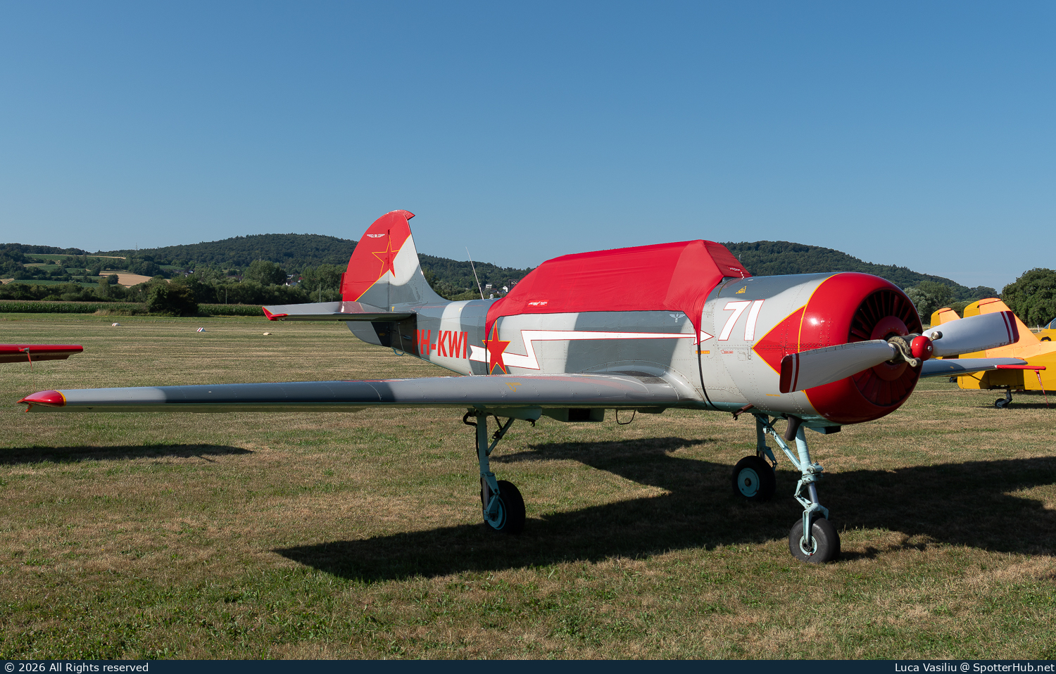 Photo of PH-KWI - Yakovlev Yak-52 operated by Dutch Thunder Yaks