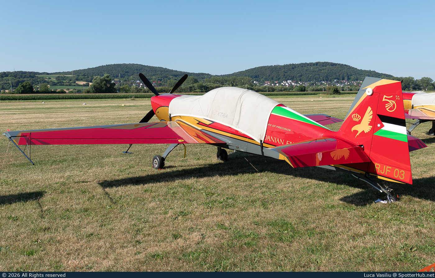 Photo of RJF03 - Extra EA-330LX operated by Royal Jordanian Falcons