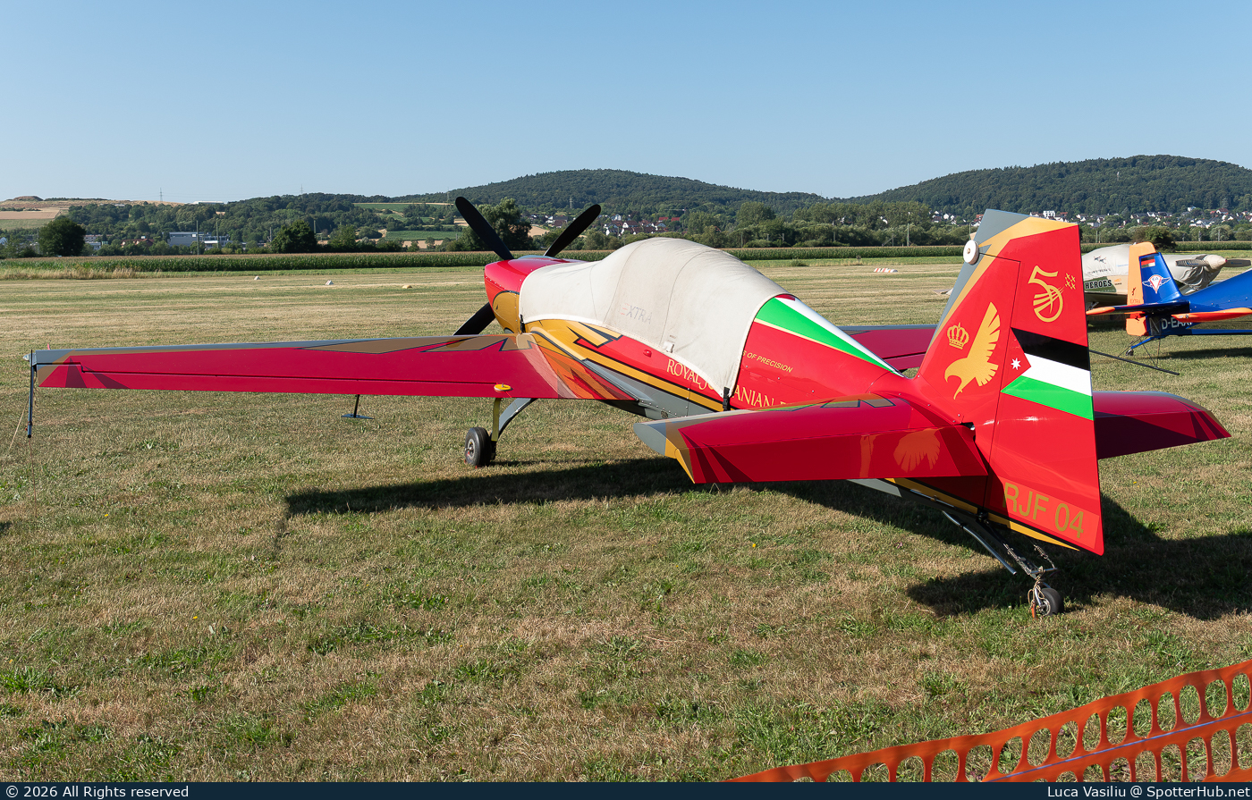 Photo of RJF04 - Extra EA-330LX operated by Royal Jordanian Falcons