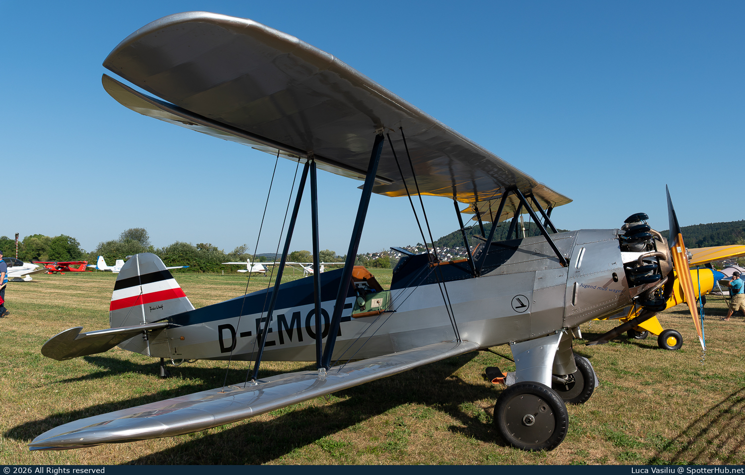 Photo of D-EMOF - Focke-Wulf Fw 44J Stieglitz operated by Aero-Club Bad Nauheim
