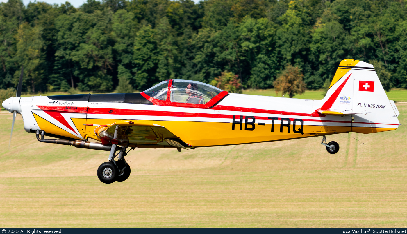 Photo of HB-TRQ - Zlín Z-526ASM Akrobat Special operated by Private