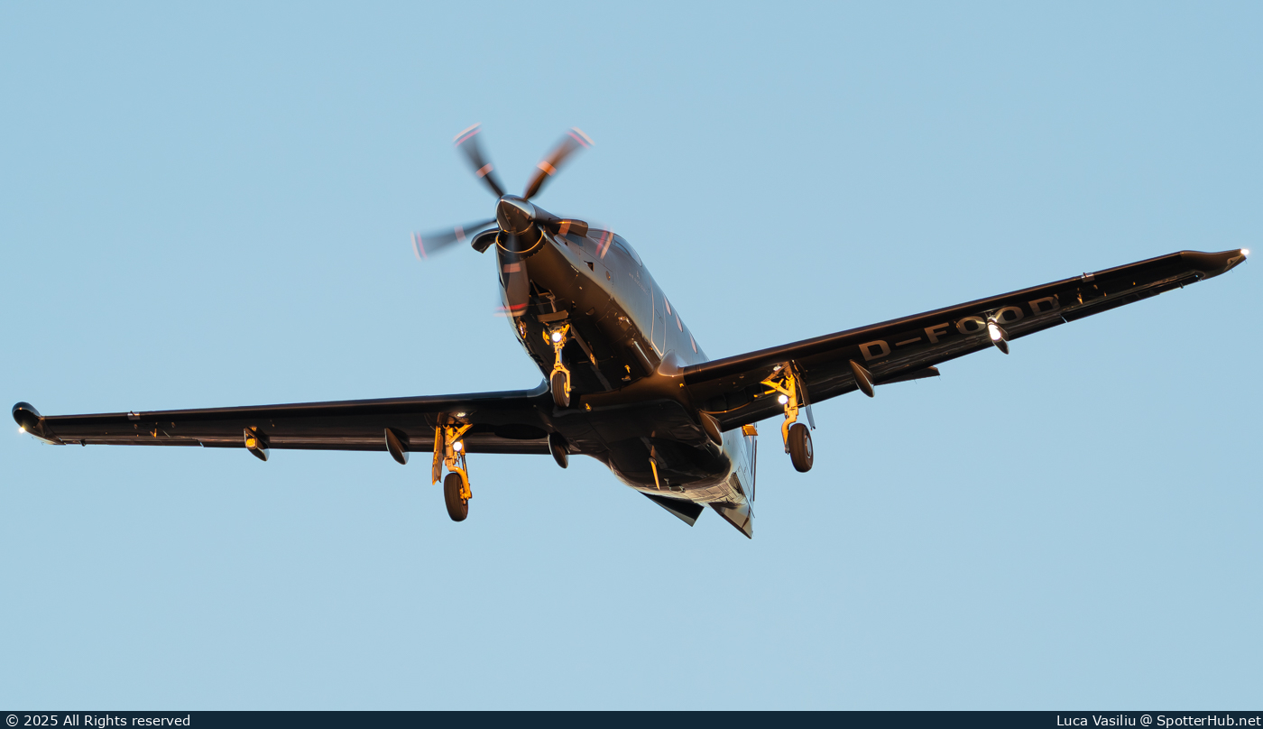 Photo of D-FOOD - Pilatus PC-12 NGX operated by Air Augsburg