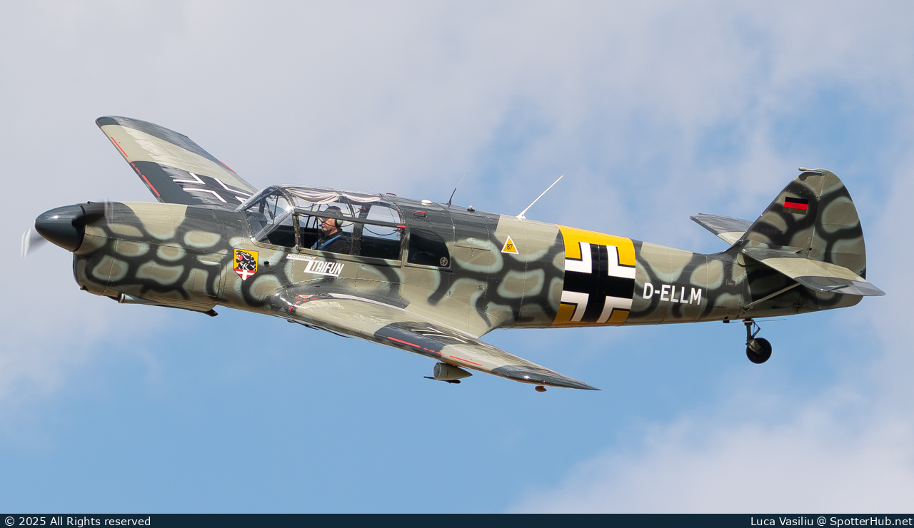 Photo of D-ELLM - Nord 1002 Pingouin II [Messerschmitt Bf 108] operated by Private