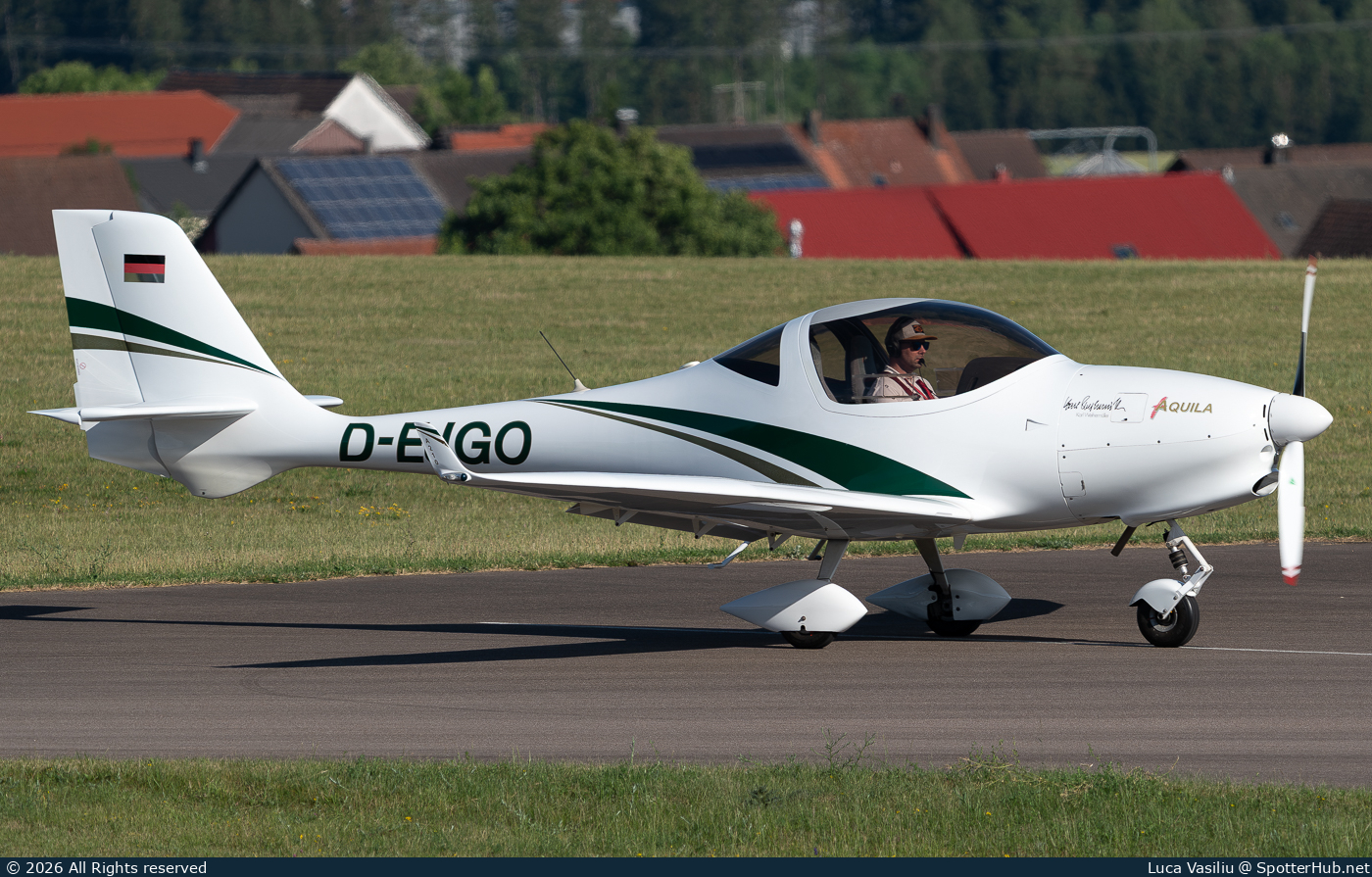 Photo of D-EJGO - Aquila A210 operated by Luftsportring Aalen