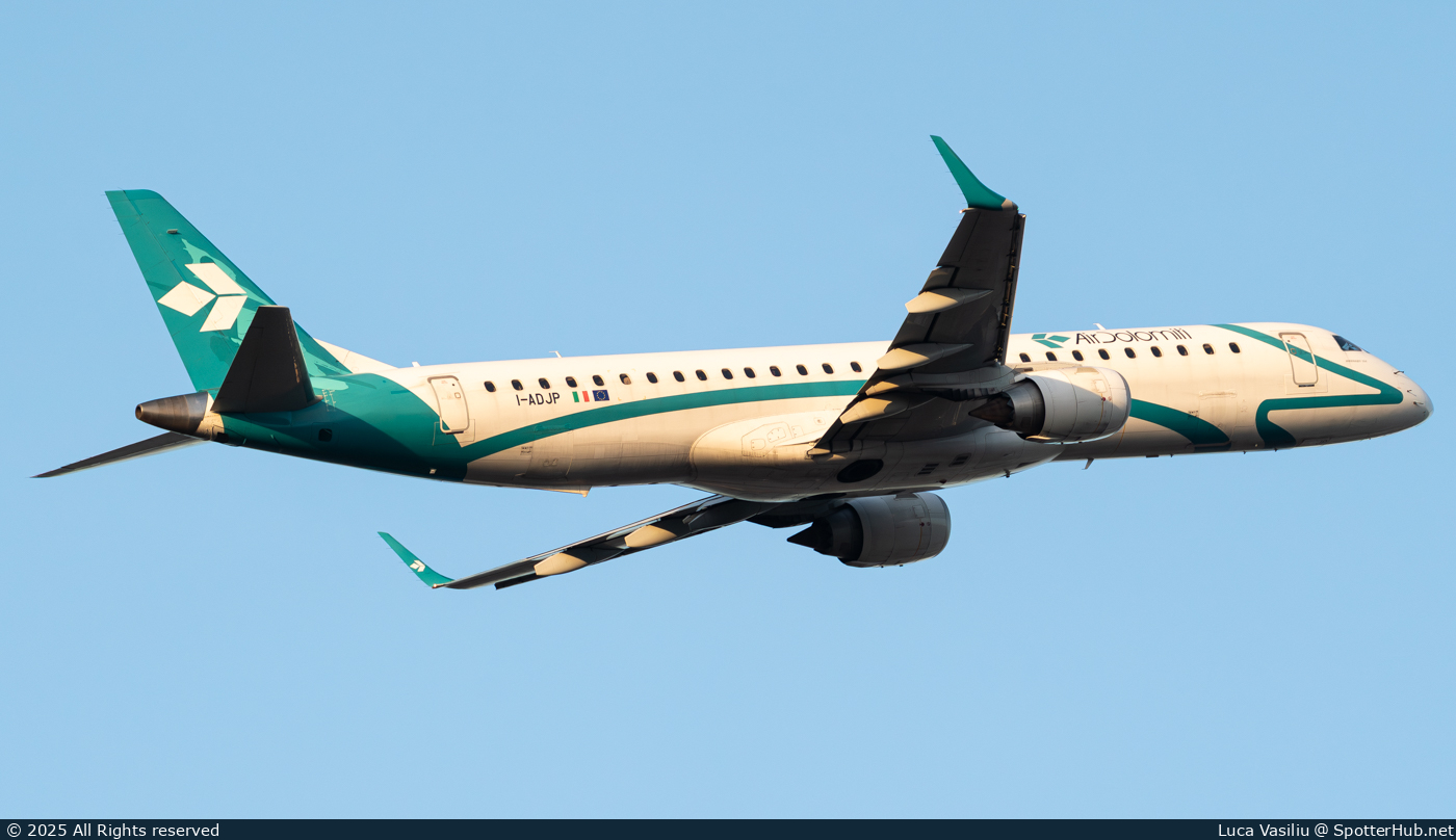 Photo of I-ADJP - Embraer ERJ-195LR operated by Air Dolomiti