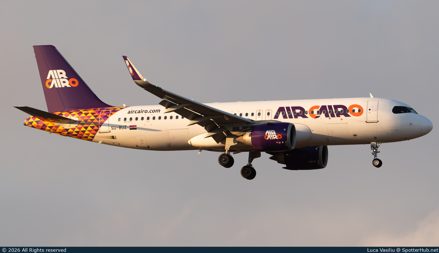 Photo of SU-BUZ - Airbus A320-251N operated by Air Cairo
