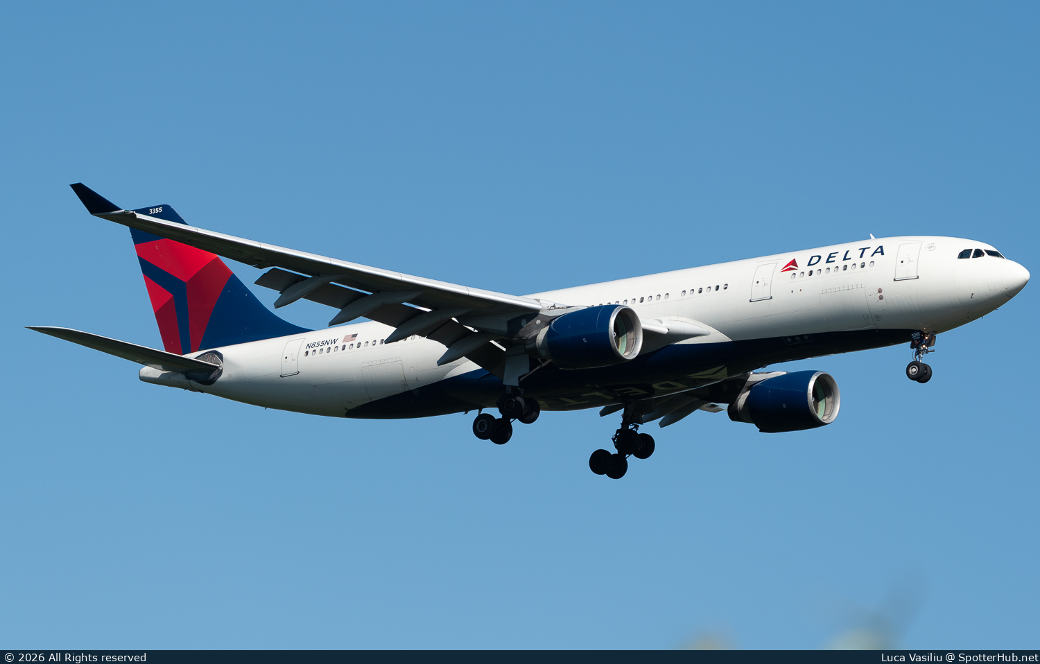 Photo of N855NW - Airbus A330-223 operated by Delta Air Lines