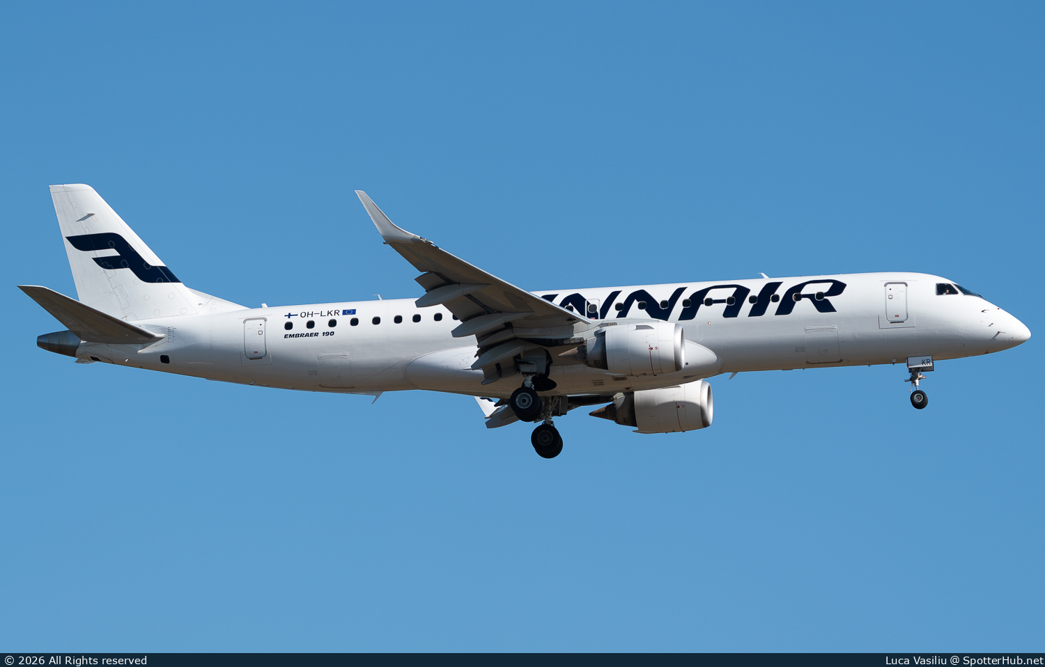 Photo of OH-LKR - Embraer ERJ-190LR operated by Finnair