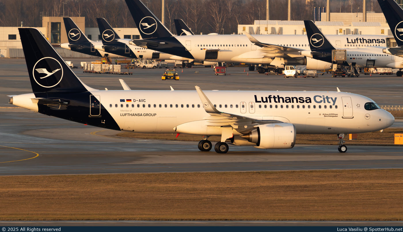 Photo of D-AIIC - Airbus A320-251N operated by Lufthansa City Airlines