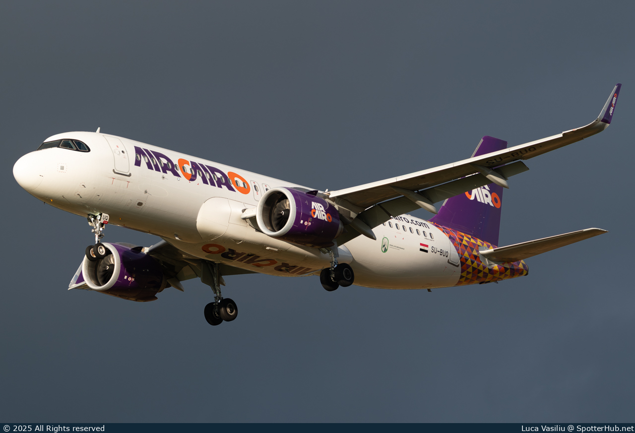 Photo of SU-BUQ - Airbus A320-251N operated by Air Cairo