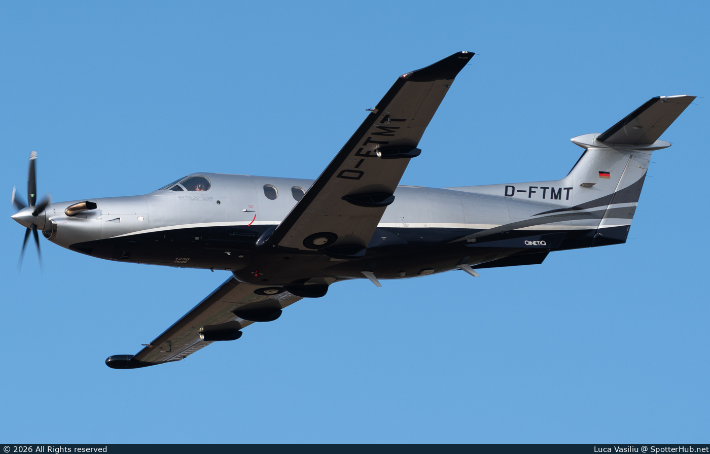 Photo of D-FTMT - Pilatus PC-12 NG operated by QinetiQ