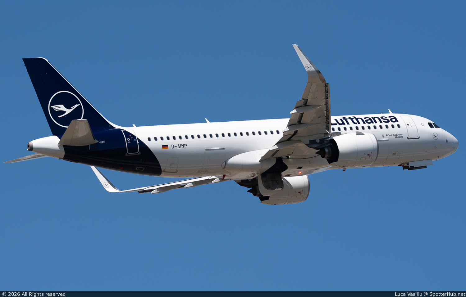Photo of D-AINP - Airbus A320-271N operated by Lufthansa