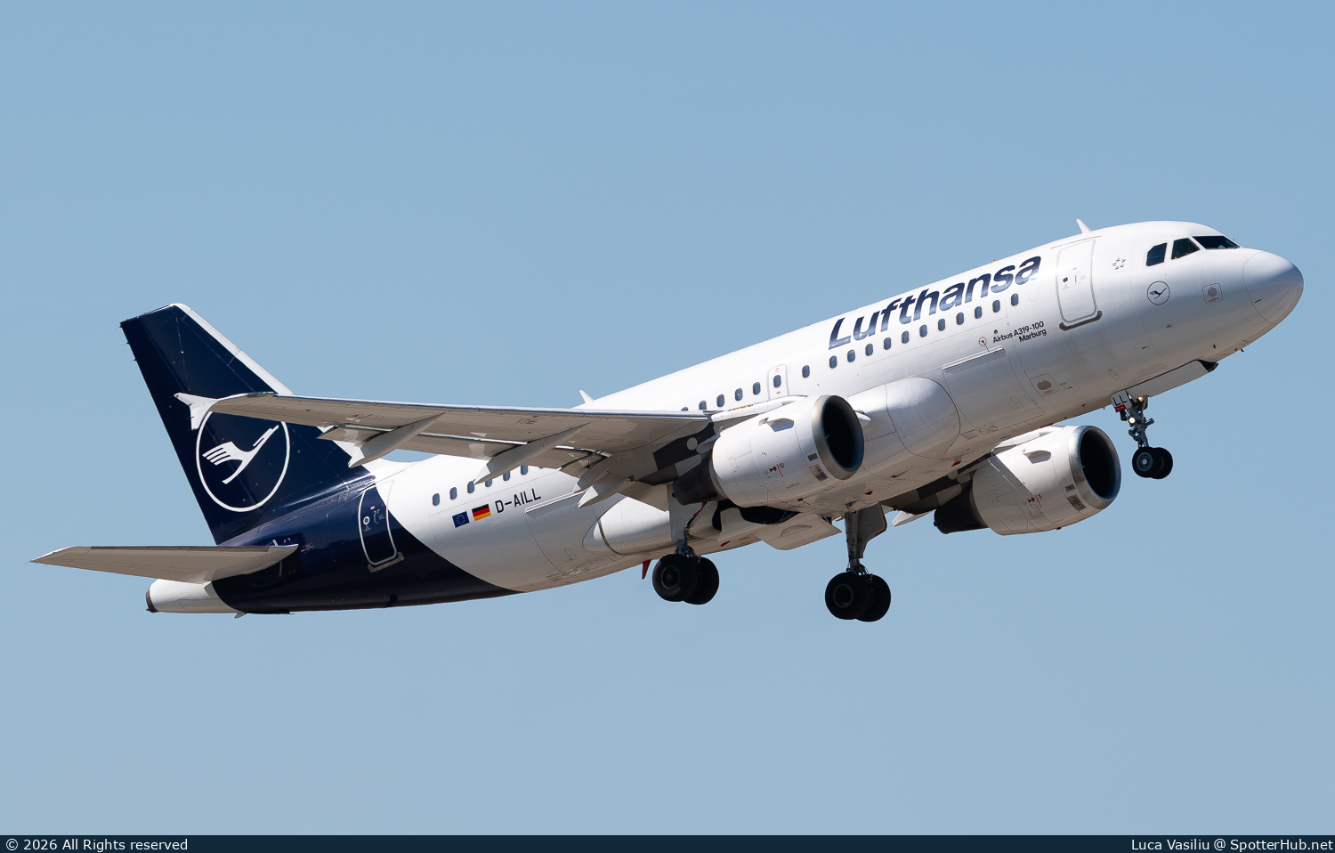 Photo of D-AILL - Airbus A319-114 operated by Lufthansa