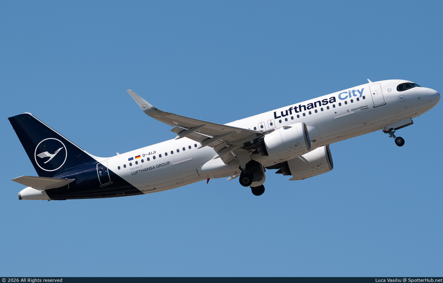 Photo of D-AIJI - Airbus A320-271N operated by Lufthansa City Airlines