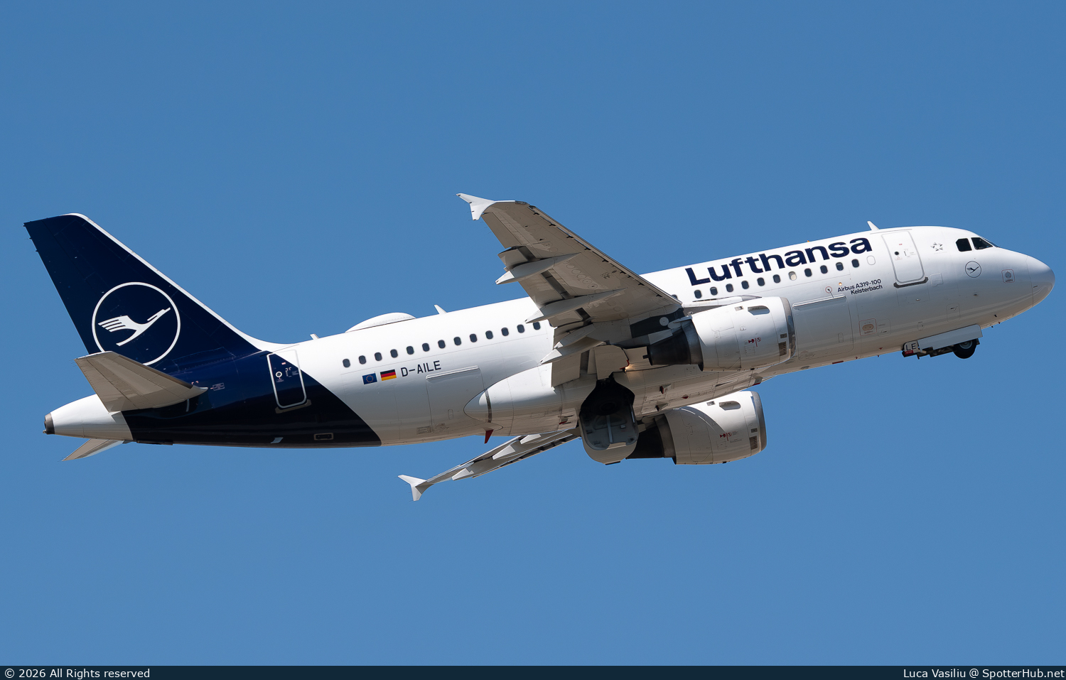 Photo of D-AILE - Airbus A319-114 operated by Lufthansa
