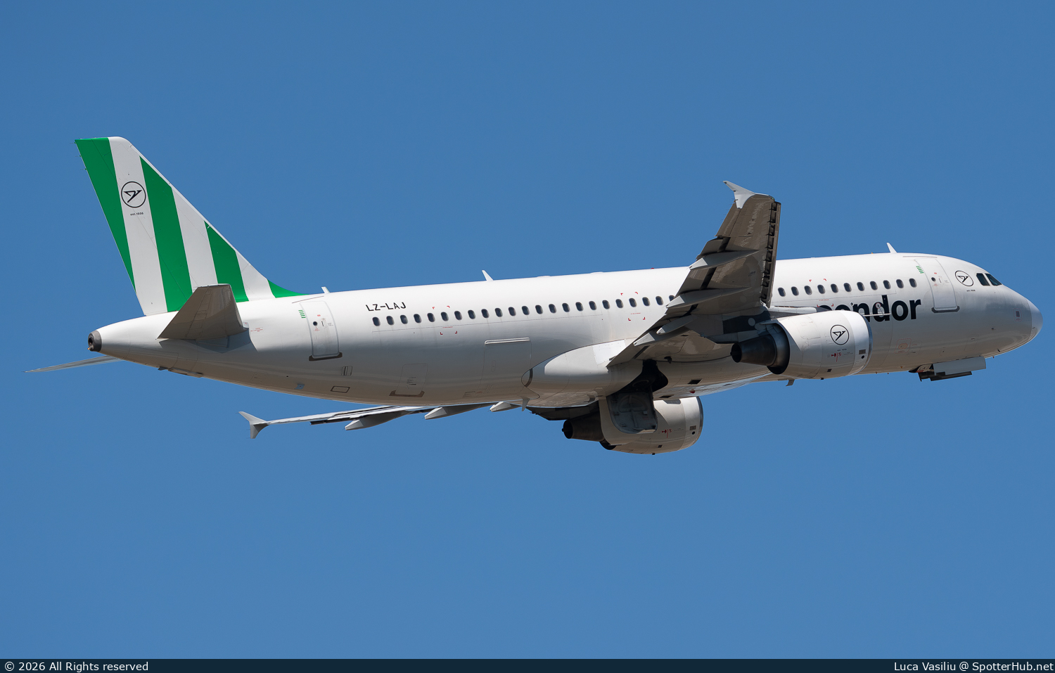 Photo of LZ-LAJ - Airbus A320-214 operated by Condor (opb European Air Charter)