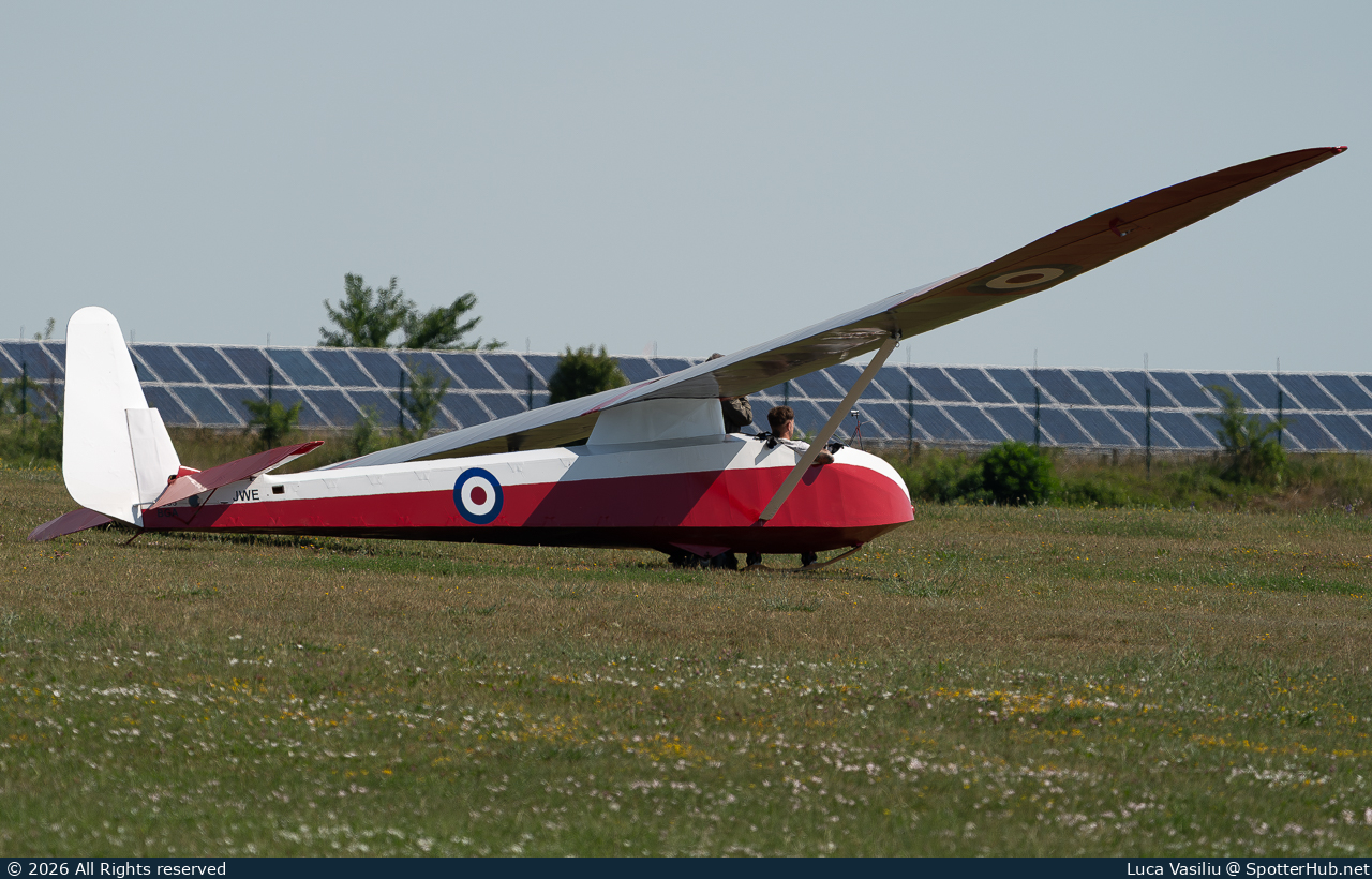 Photo of BGA4833 - Slingsby T.21B Sedbergh TX.1 operated by Oldtimer Segelflugverein München