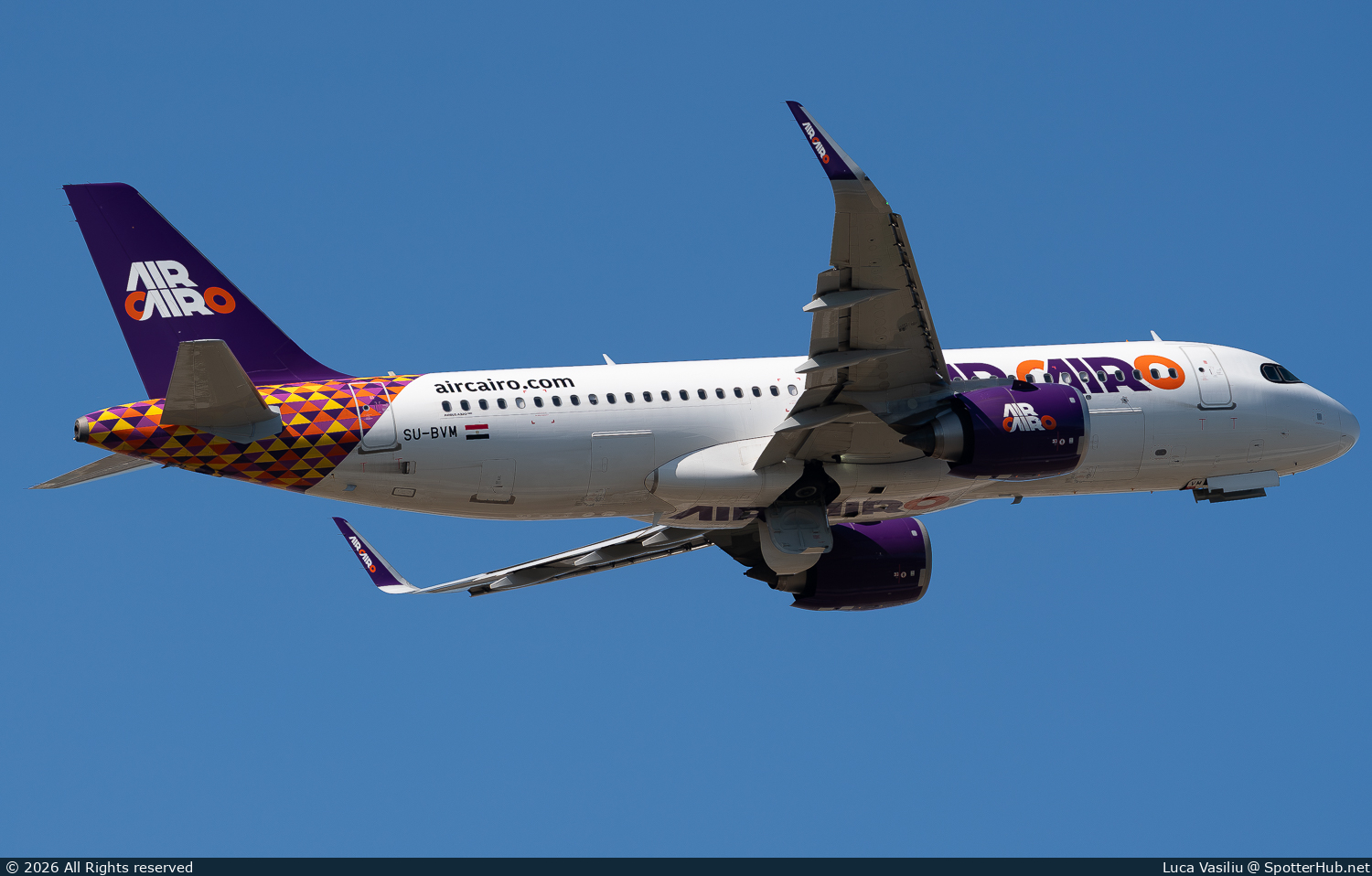 Photo of SU-BVM - Airbus A320-251N operated by Air Cairo