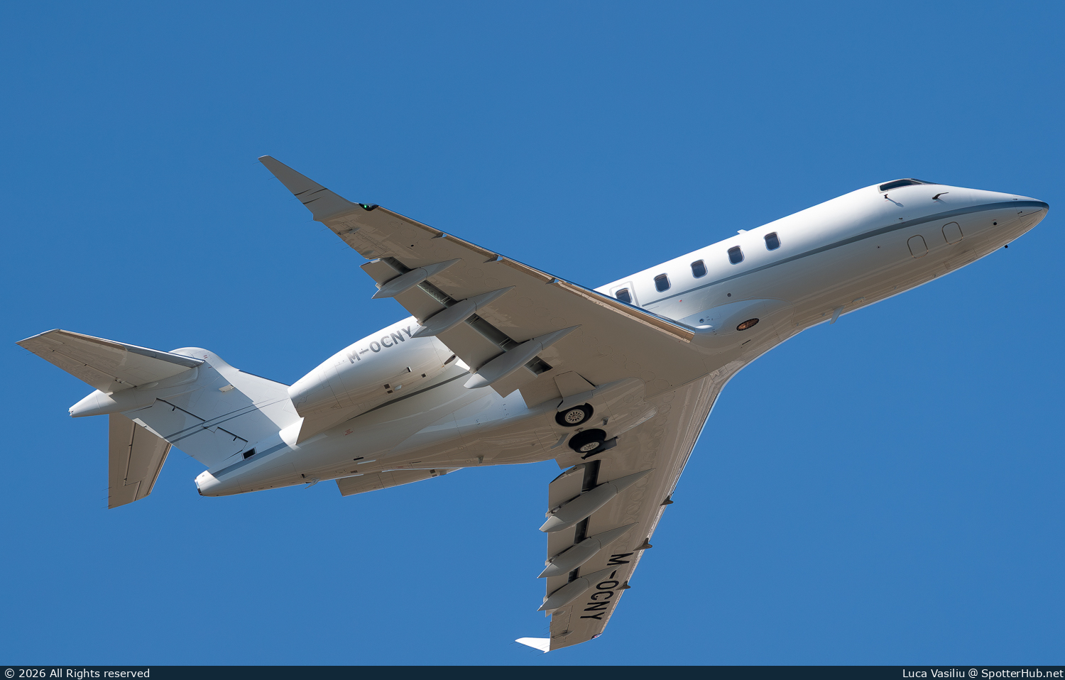 Photo of M-OCNY - Bombardier Challenger 350 operated by Private