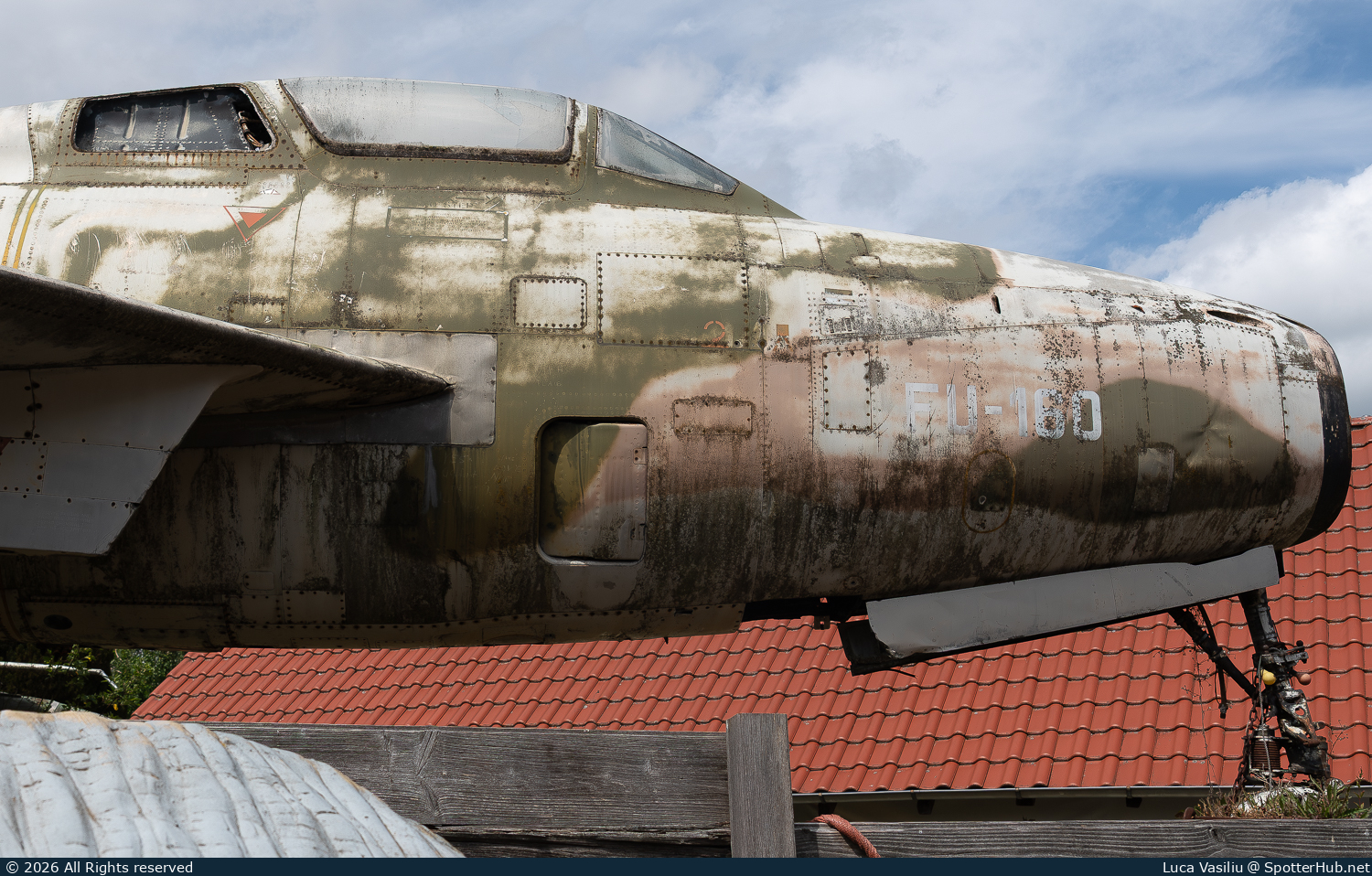 Photo of FU-160 - Republic F-84F Thunderstreak operated by Belgian Air Force
