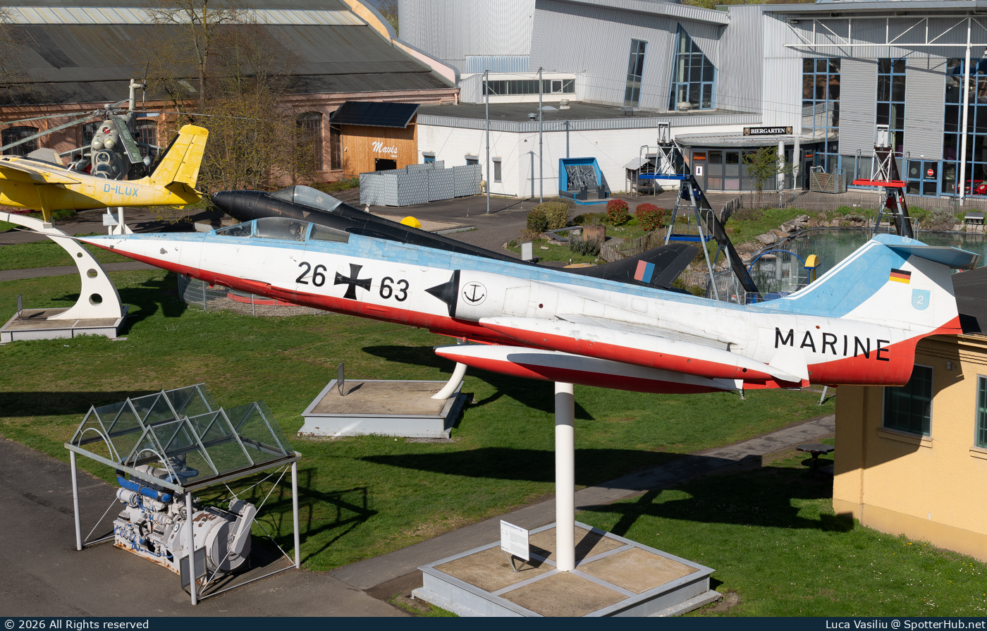 Photo of 22+01 - Lockheed F-104G Starfighter operated by German Navy