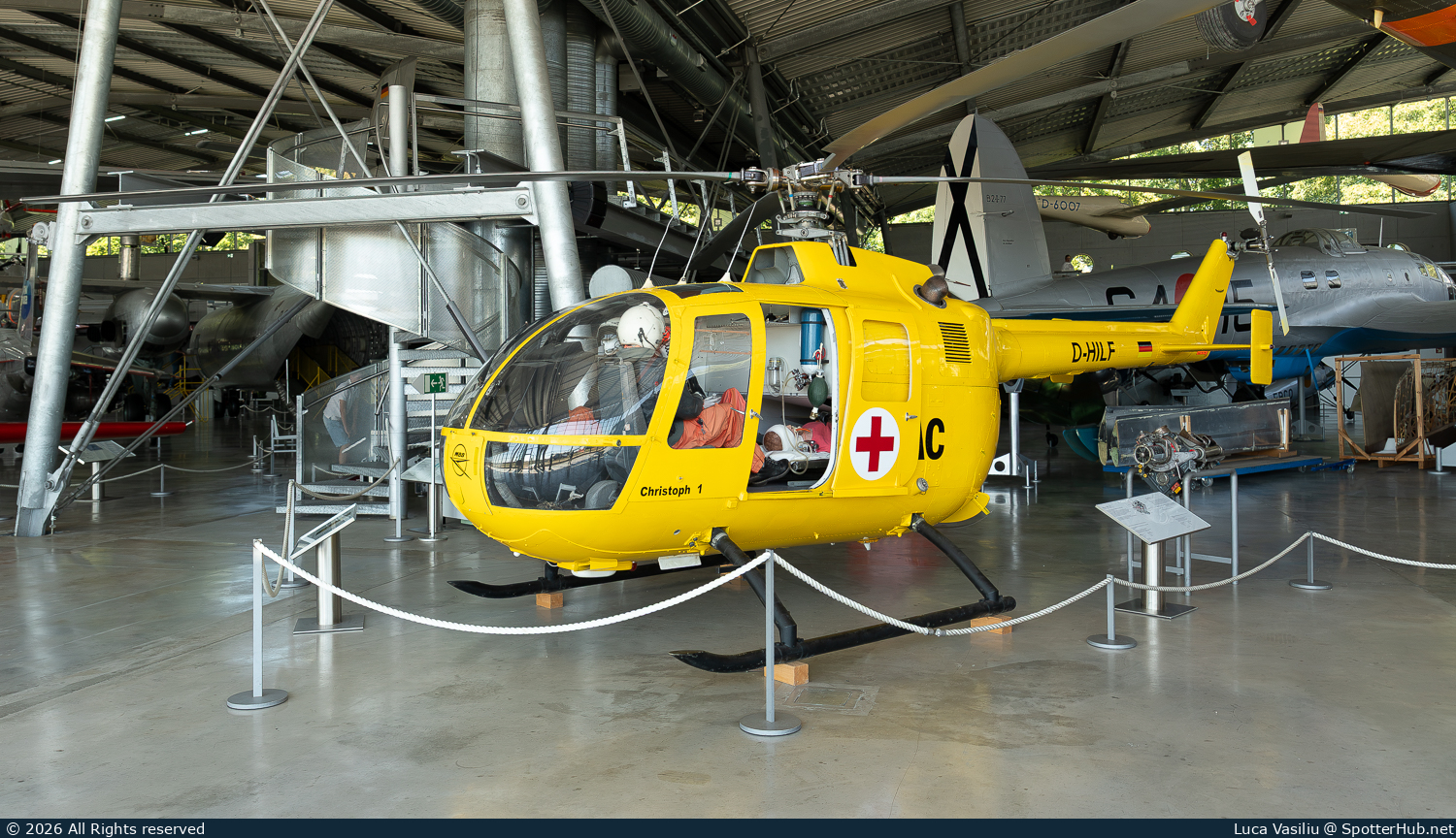 Photo of D-HTSB - MBB Bo 105C operated by ADAC Luftrettung