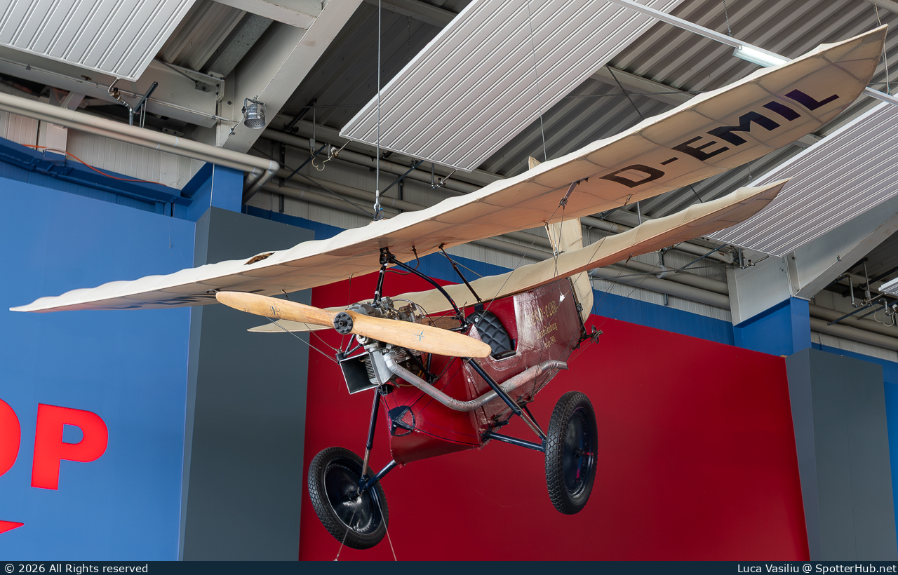 Photo of D-EMIL - Mignet HM.14 Pou du Ciel operated by Technik Museum Sinsheim