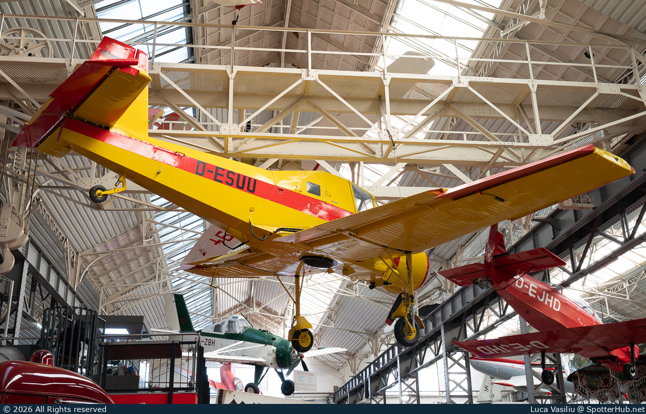 Photo of D-ESUU - Zlín Z-37A Čmelák operated by Technik Museum Speyer