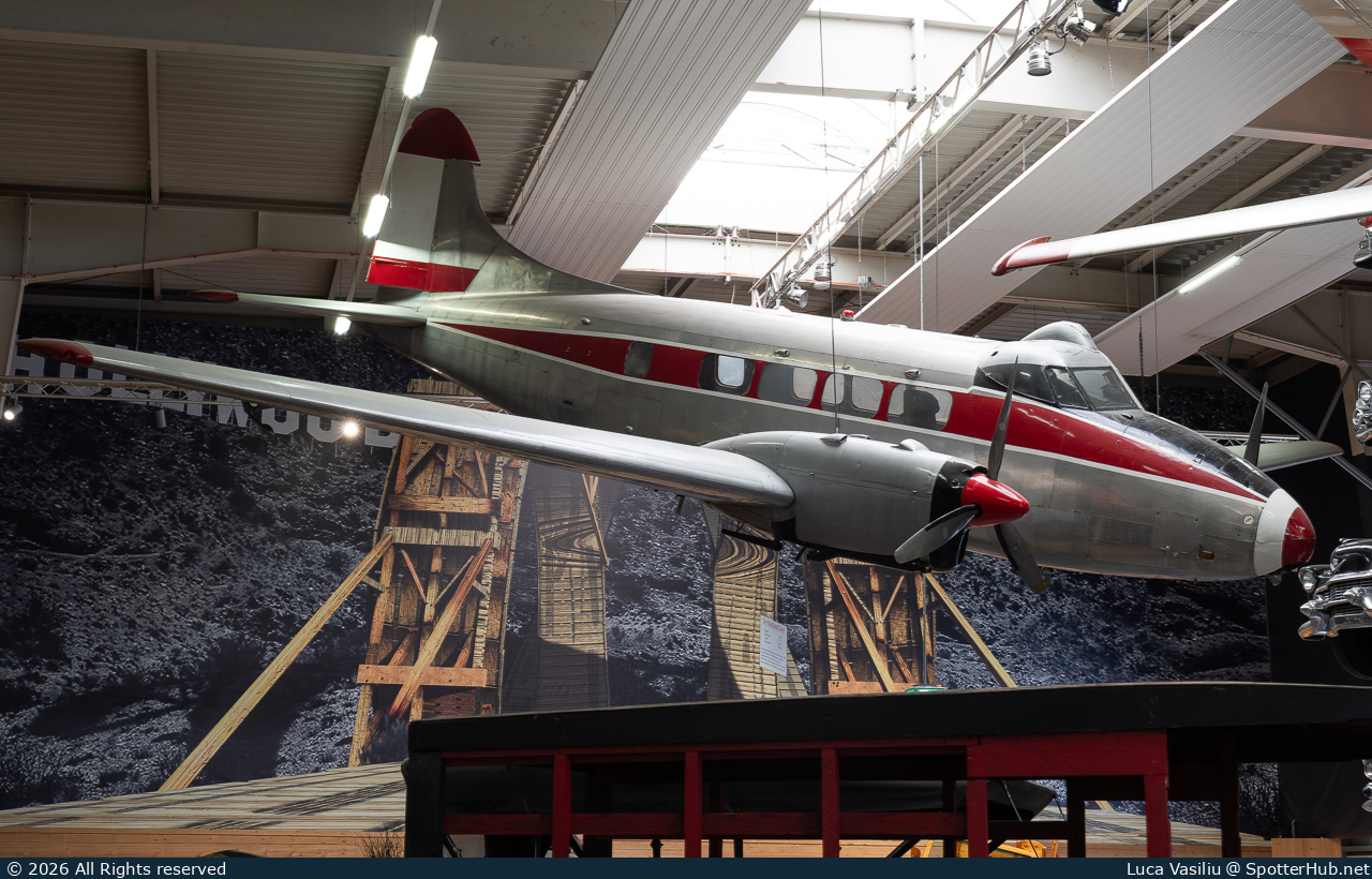 Photo of D-IKER - De Havilland DH-104 Dove 7 operated by Technik Museum Sinsheim