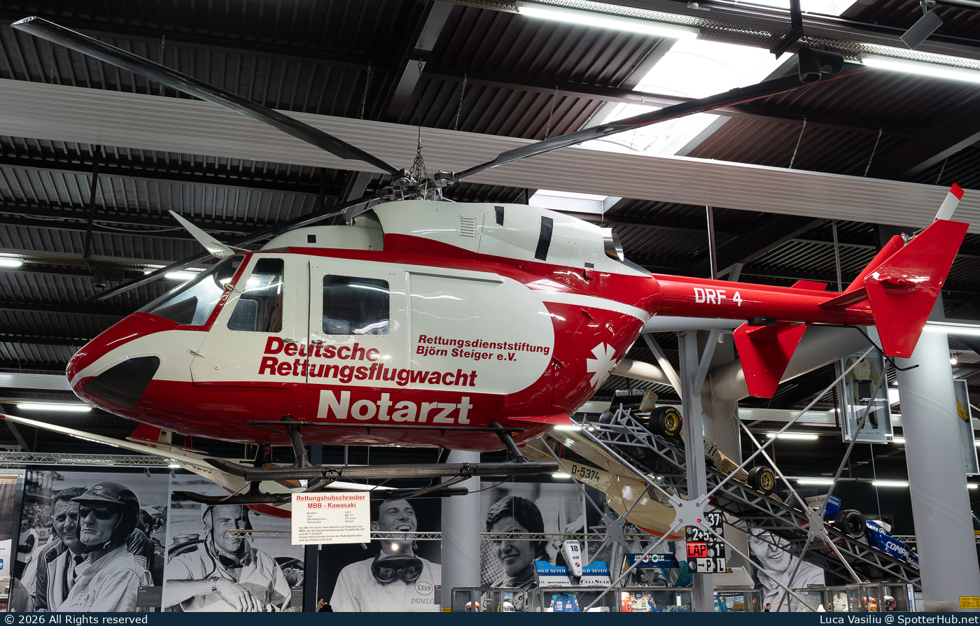 Photo of DRF4 - MBB BK 117 [Replica] operated by Technik Museum Sinsheim