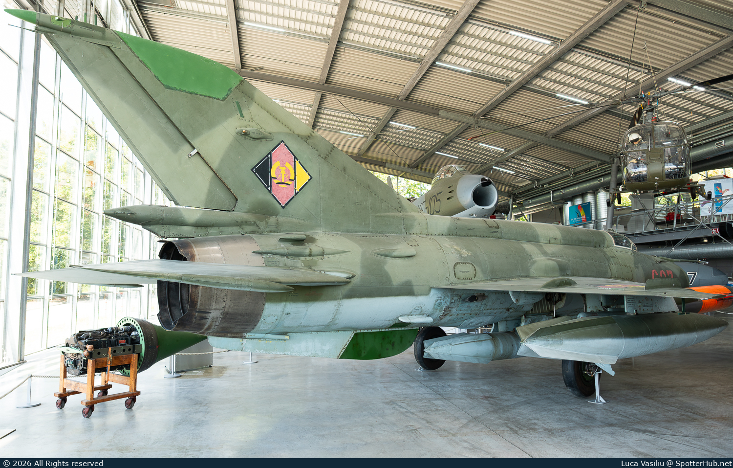 Photo of 687 - Mikoyan-Gurevich MiG-21MF Fishbed-J operated by German Democratic Republic Air Force