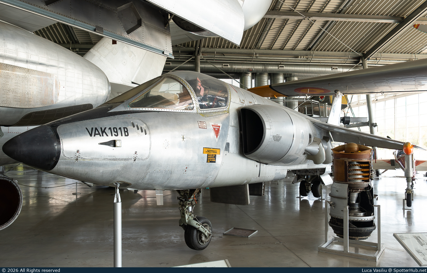 Photo of D-9563 - VFW-Fokker VAK191B operated by Deutsches Museum