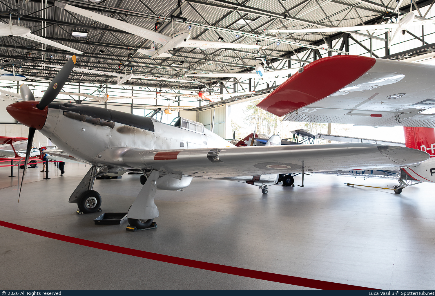 Photo of D-FBOE - Canadian Car and Foundry Hurricane Mk.XIIA [Hawker Hurricane] operated by Luftraum Süd - Das Fliegende Museum
