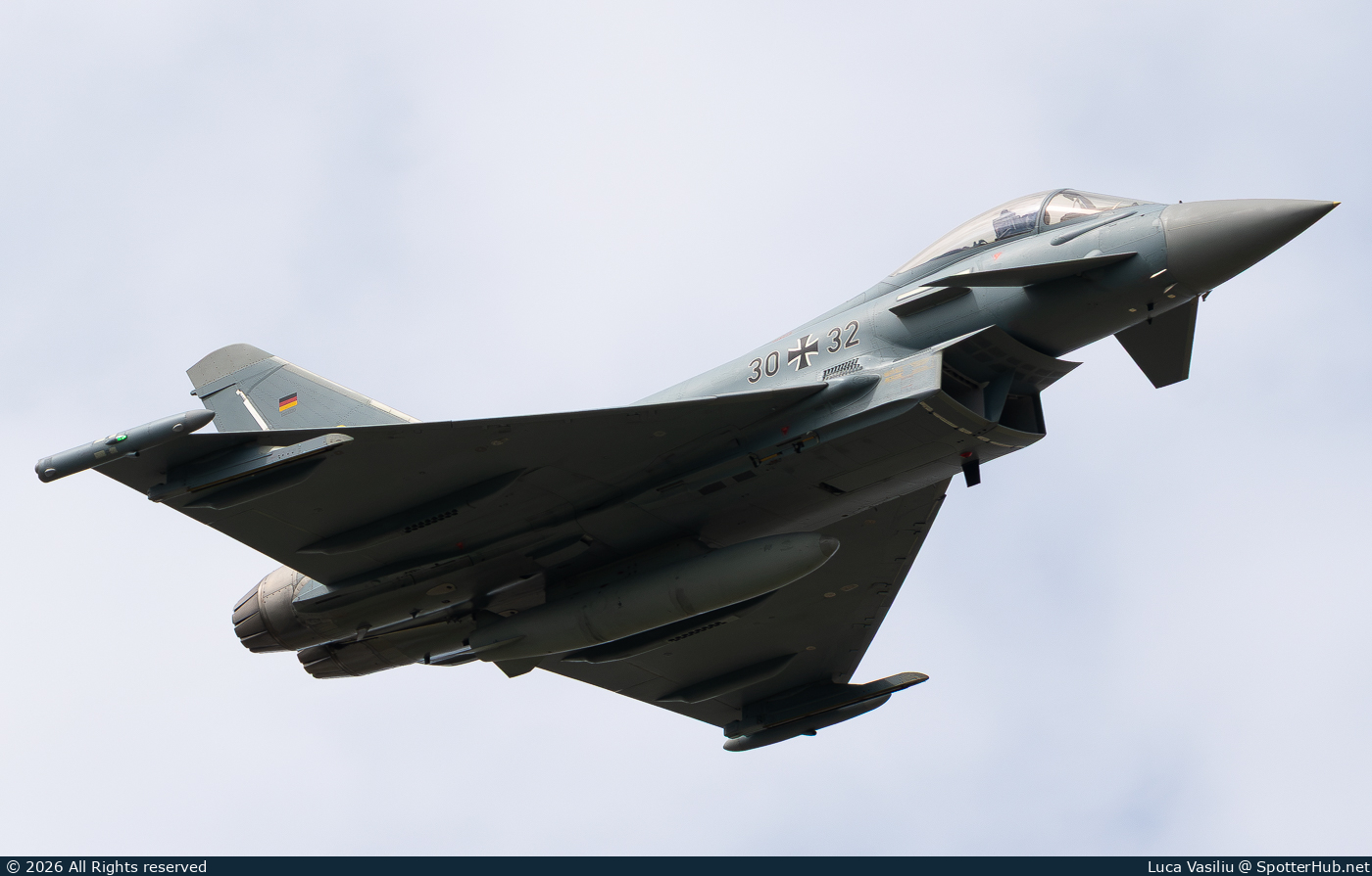 Photo of 30+32 - Eurofighter Typhoon EF-2000 operated by German Air Force