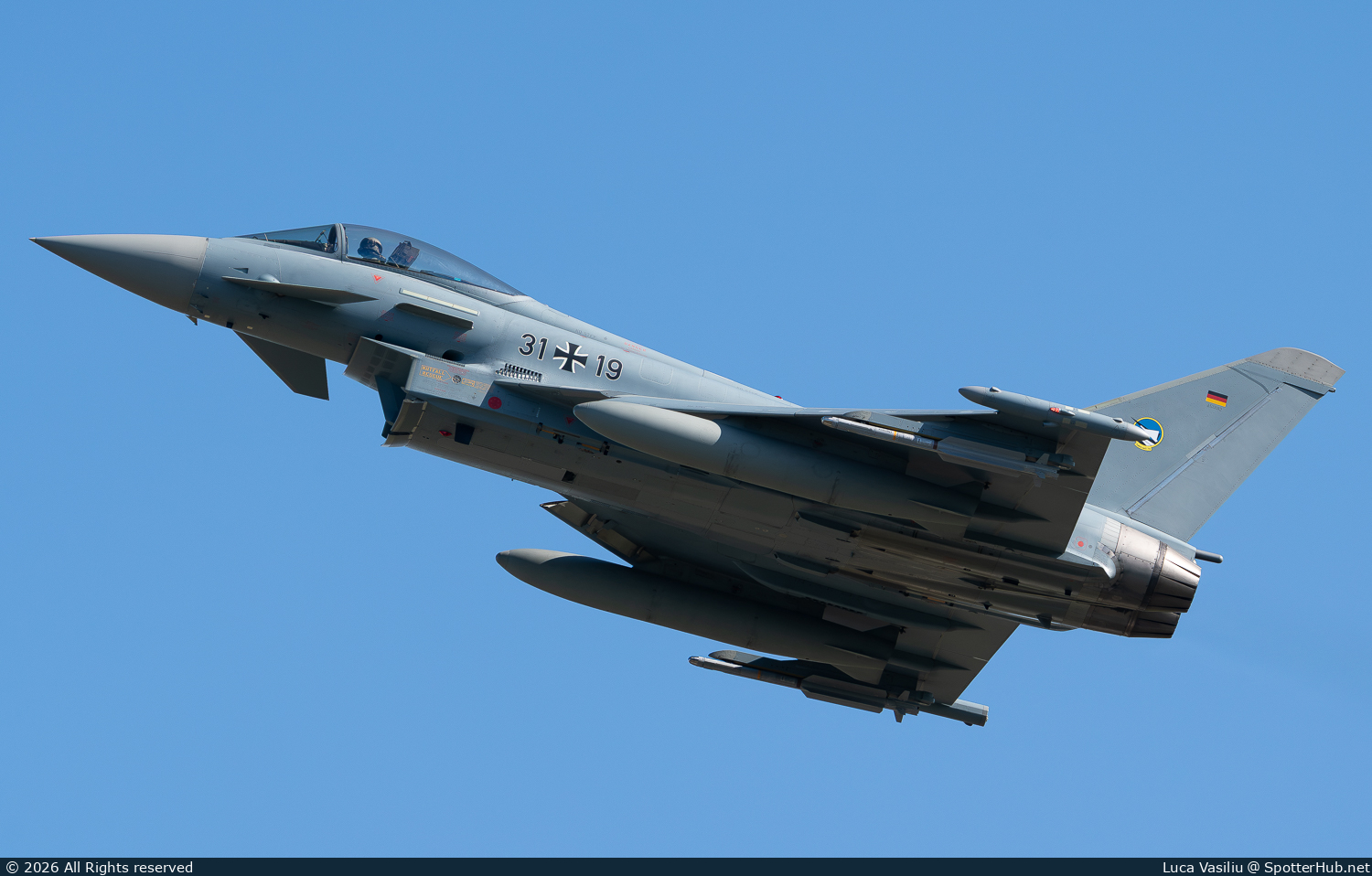 Photo of 31+19 - Eurofighter Typhoon EF-2000 operated by German Air Force