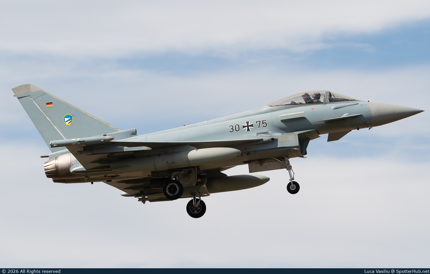 Photo of 30+75 - Eurofighter Typhoon EF-2000 operated by German Air Force
